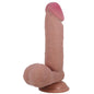 PRETTY LOVE - SLIDING SKIN SERIES REALISTISCHER DILDO MIT SLIDING SKIN SAUGNAPFLEISCH 20,5 CM