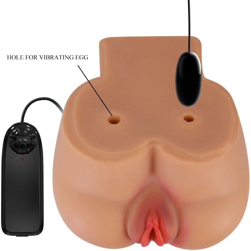 CRAZY BULL - KYLIE ASS VIBRATOR MIT REALISTISCHER VAGINA- UND ANUS-FERNBEDIENUNG