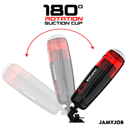 JAMYJOB - STORM AUTOMATISCHER VAGINALMASTURBATOR MIT 10 MODI, ROTATION UND DRUCKFUNKTION