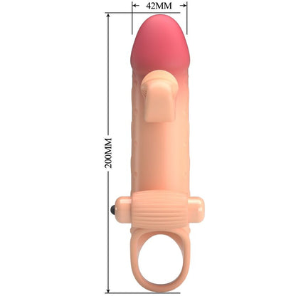 ROMANCE - VIBRIERENDE PENISHÜLLE NATUR