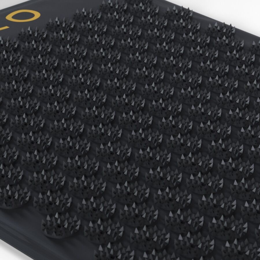 LELO - KÖRPERMASSAGE-AKUPRESSURMATTE SCHWARZ