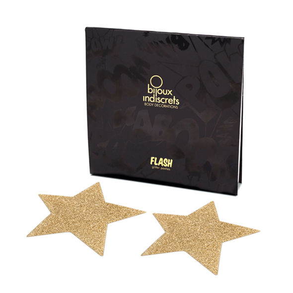 BIJOUX INDISCRETS - FLASH GOLDEN STAR NIPPELABDECKUNGEN