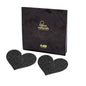 BIJOUX INDISCRETS - FLASH BLACK HEART NIPPLE CUTS