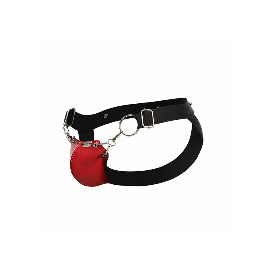 MOB - DNGEON SNAP JOCKSTRAP ROT EINE GRÖSSE