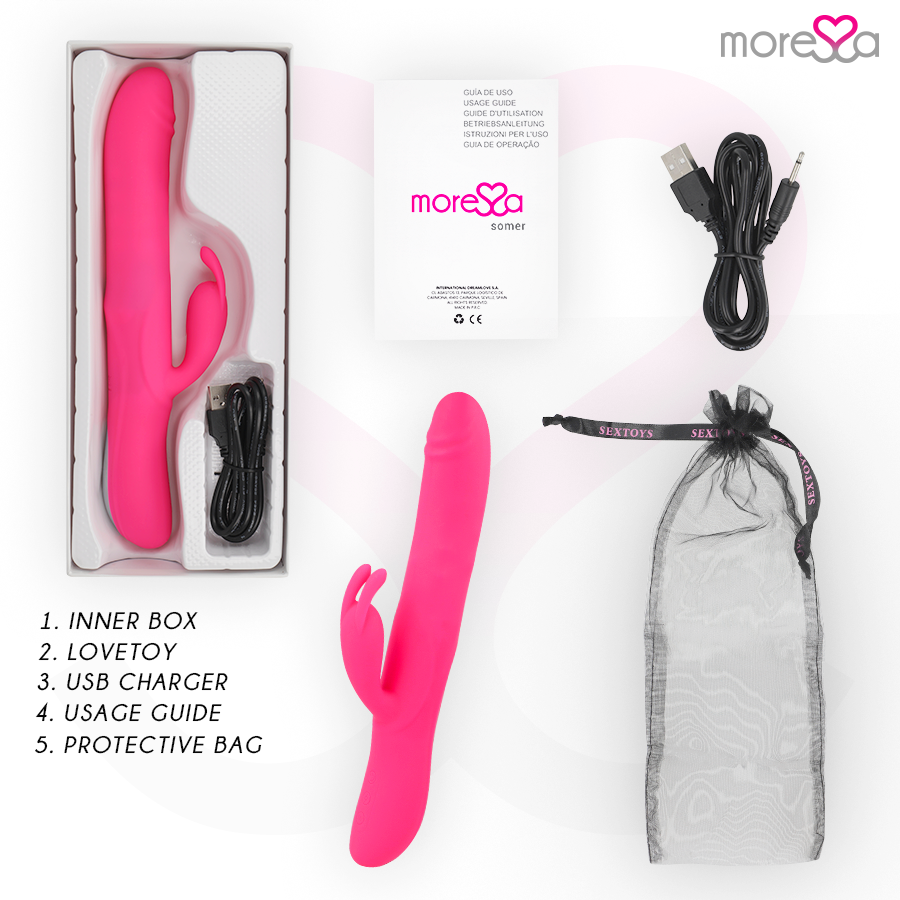 MORESSA - SOMER PREMIUM VIBRATOR MIT MEHRFACHDREHUNG
