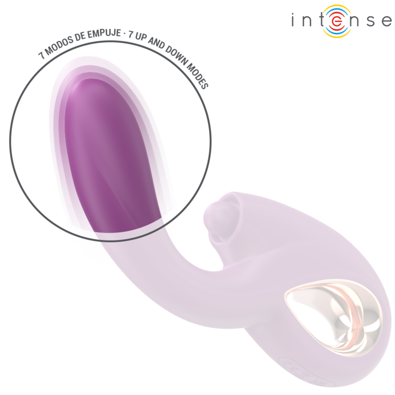 INTENSE - LALI MULTIFUNKTIONS-G-PUNKT-VIBRATOR TAPPING & STOSS & VIBRATION LILA
