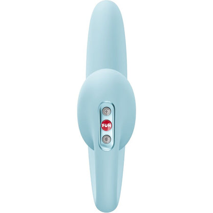 FUN FACTORY - CRESCENDO Einsetzbarer Doppel-Luftpuls-Vibrator Eisblau