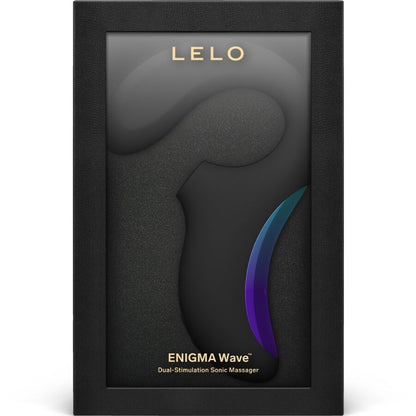 LELO - ENIGMA WAVE DREIFACH-VIBRATIONSMASSAGEGERÄT SCHWARZ