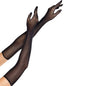 LEG AVENUE - OPERA LANGE NETZHANDSCHUHE SCHWARZ