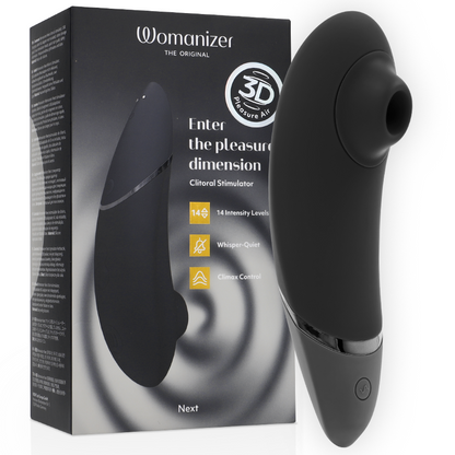 WOMANIZER - NÄCHSTER KLITORISSTIMULATOR SCHWARZ