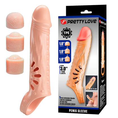 PRETTY LOVE - PENISHÜLLE MIT VERLÄNGERUNGEN