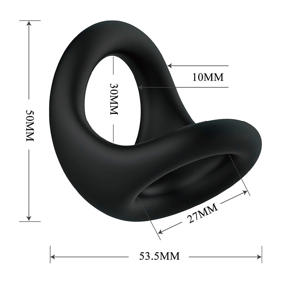 CRAZY BULL - NESTOR ERGONOMISCHER PENIS- UND HODENRING