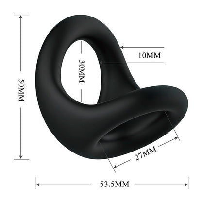 CRAZY BULL - NESTOR ERGONOMISCHER PENIS- UND HODENRING
