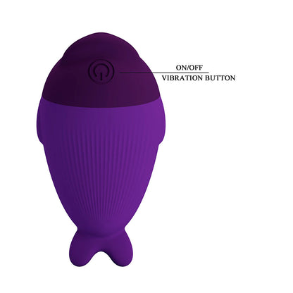 PRETTY LOVE - DOLPHIN MINI VIBRATOR MIT CLIP