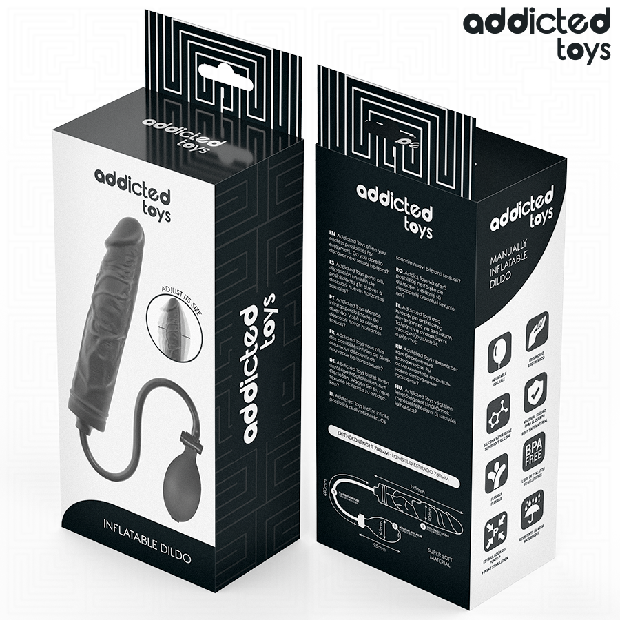 ADDICTED TOYS - AUFBLASBARER DILDO MODELL 4