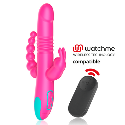 HAPPY LOKY - DONALD DREIFACHSTIMULATION: ANAL, G-PUNKT & KLITORIS + WATCHME-FERNBEDIENUNG