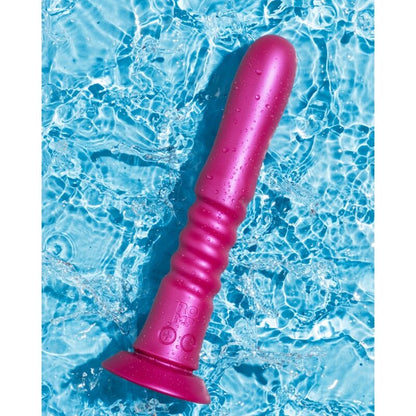 ROMP - JIGGLE AUF- UND AB-VIBRATOR MIT ROSA SAUGNAPF