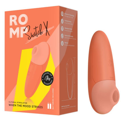 ROMP - SWITCH X KLITORISSTIMULATOR, 6 STUFEN, ORANGE