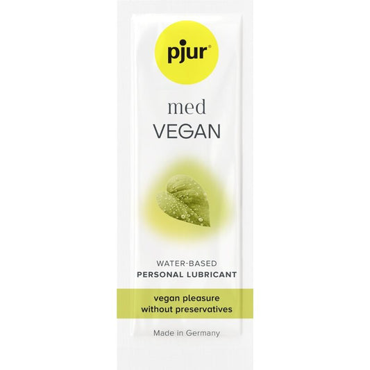 PJUR - MED VEGAN GLIDE SCHMIERMITTEL AUF WASSERBASIS 2 ML