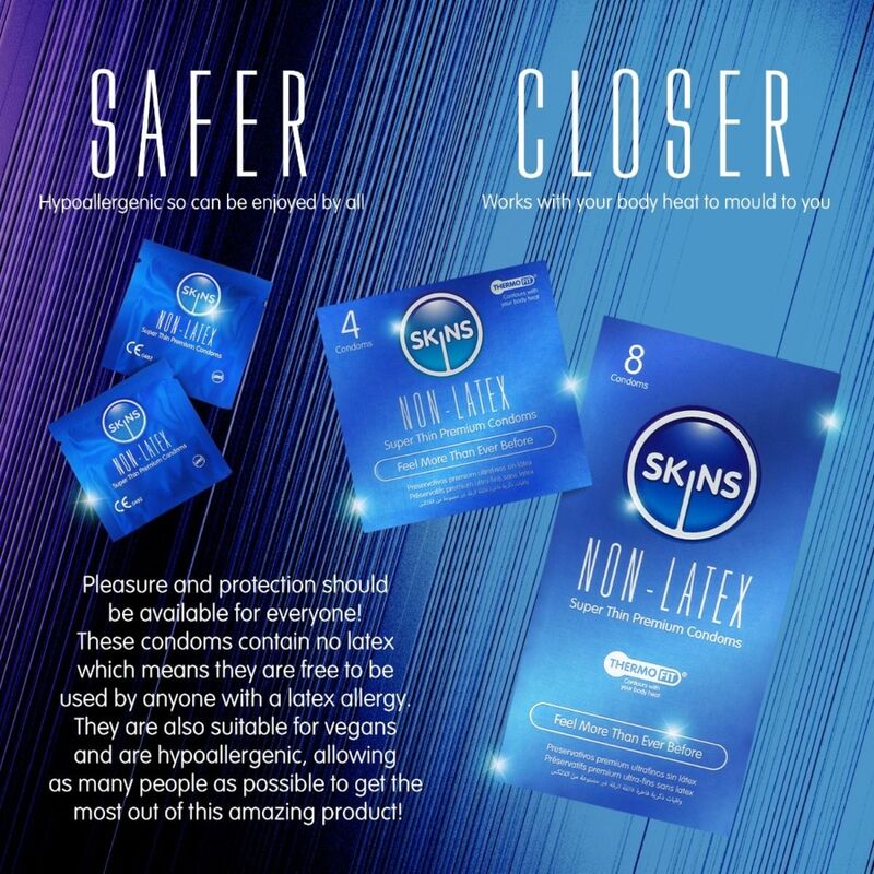 SKINS - LATEXFREIE KONDOME 4ER-PACKUNG