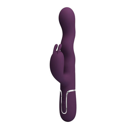 PRETTY LOVE - LOURSEN HASE-VIBRATOR MIT STOSSBEWEGUNG UND 7 VIBRATIONEN, USB-AUFLADBAR, LILA