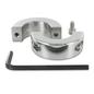 METAL HARD - HODENRING AUS EDELSTAHL, 20 MM