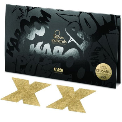 BIJOUX INDISCRETS - FLASH CROSS GOLD NIPPELABDECKUNGEN