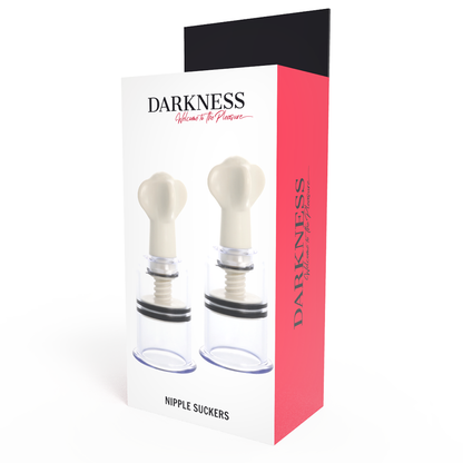DARKNESS - TRANSPARENTER NIPPELSAUGER 3,1 CM DURCHMESSER