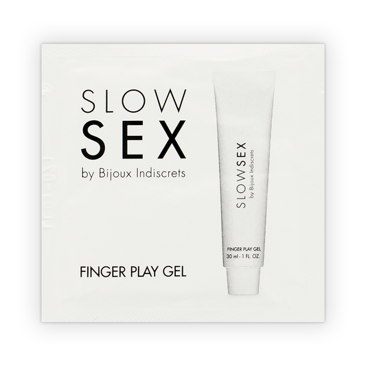 BIJOUX INDISCRETS - SLOW SEX MASSAGEGEL MIT FINGERSPIEL EINZELDOSIS